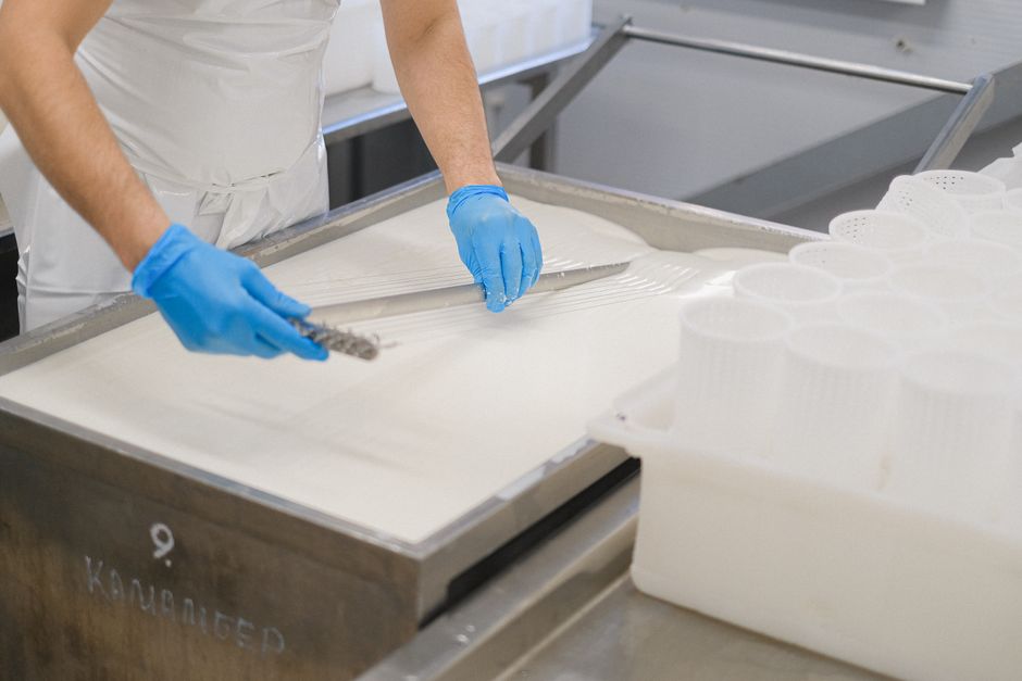 Artisan food production process for ice cream and deli items