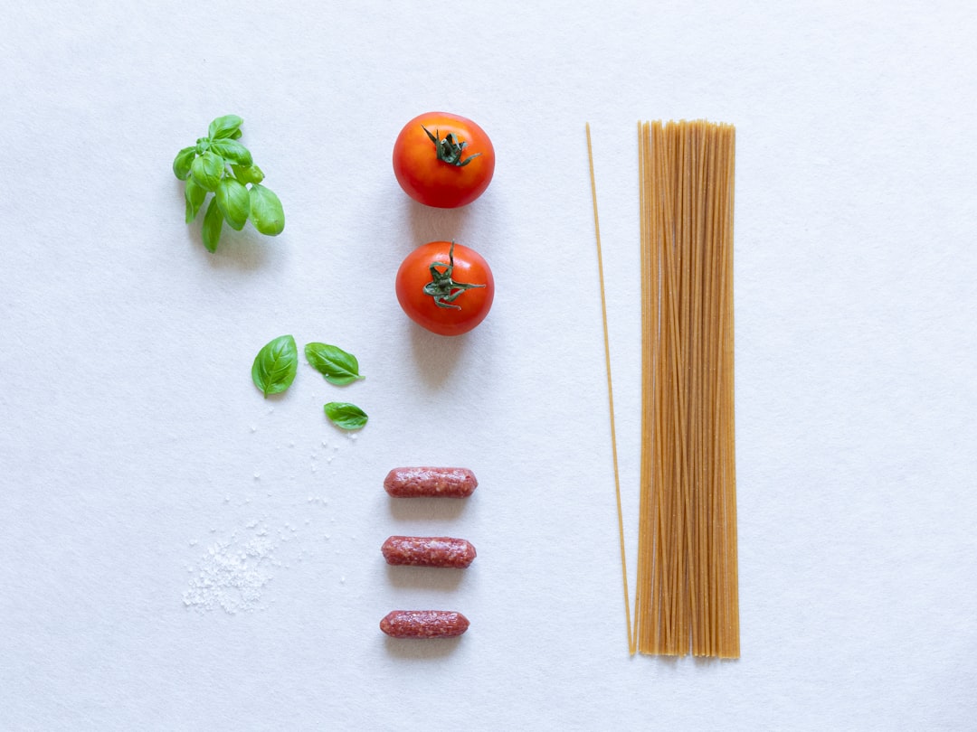 Fresh ingredients and modern food styling